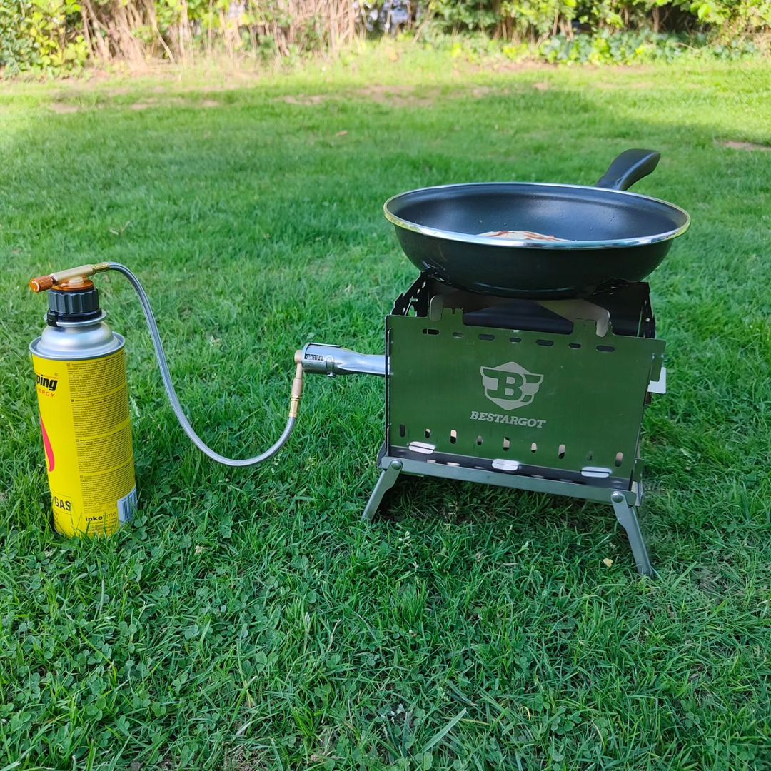 camping gas grill Bestargot Portable Camping Gas Grill | Pixel-Grill™