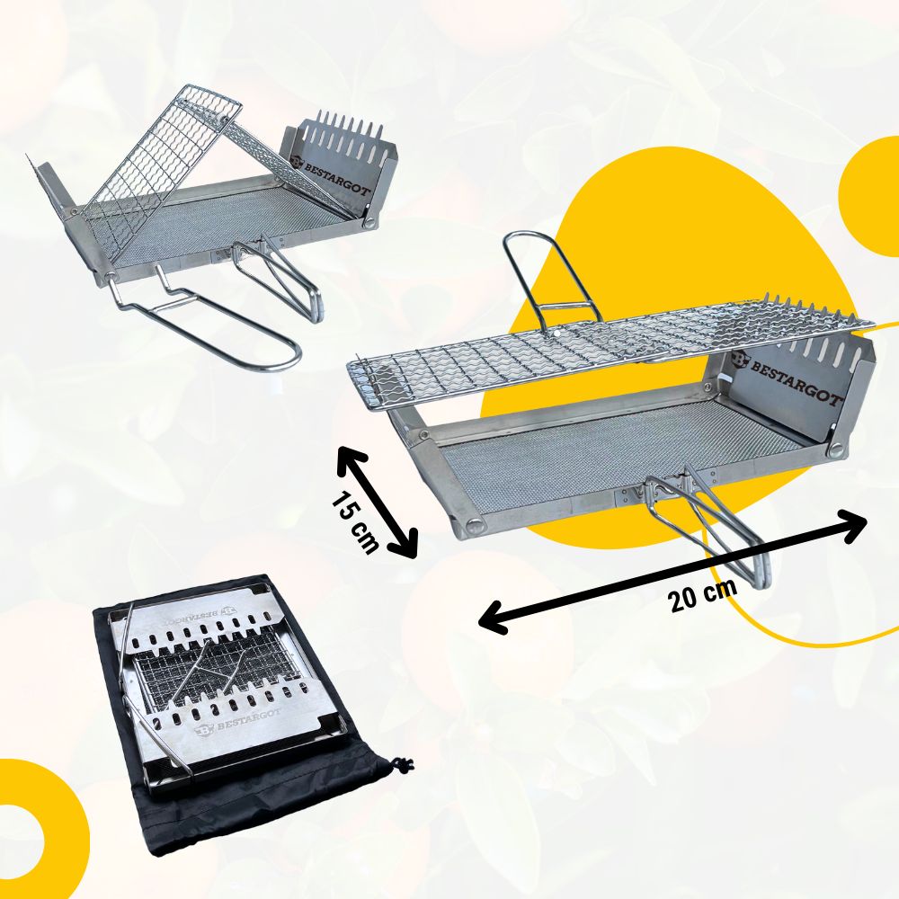 Barbecue et grille-pain de camping | Pixel-Grill™