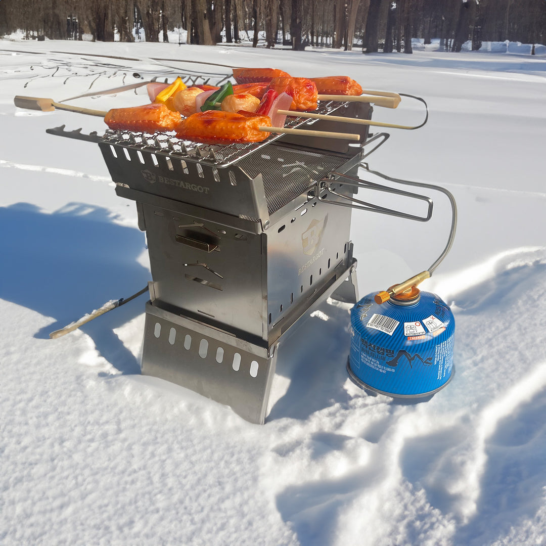 Barbecue et grille-pain de camping | Pixel-Grill™