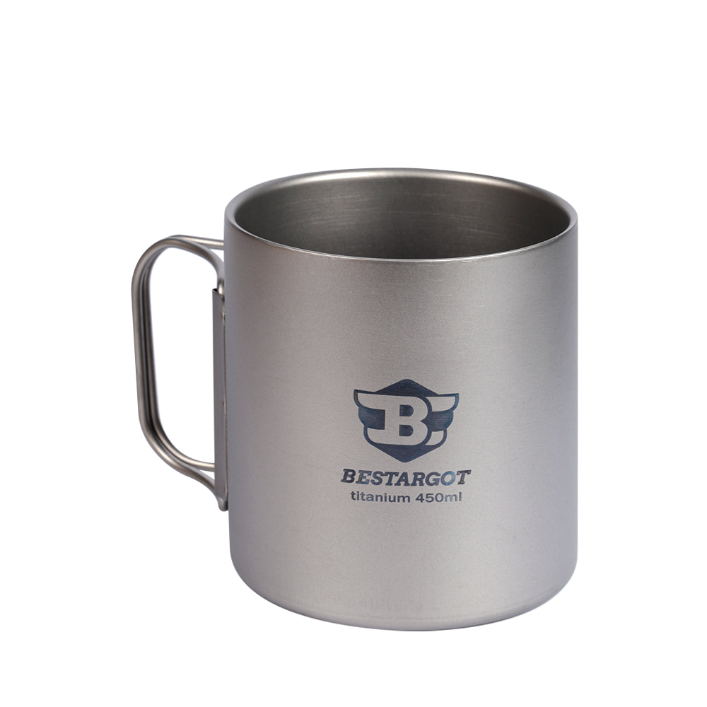 450ML Ti-Double Stacking Mug - Mug - BestargotCamp