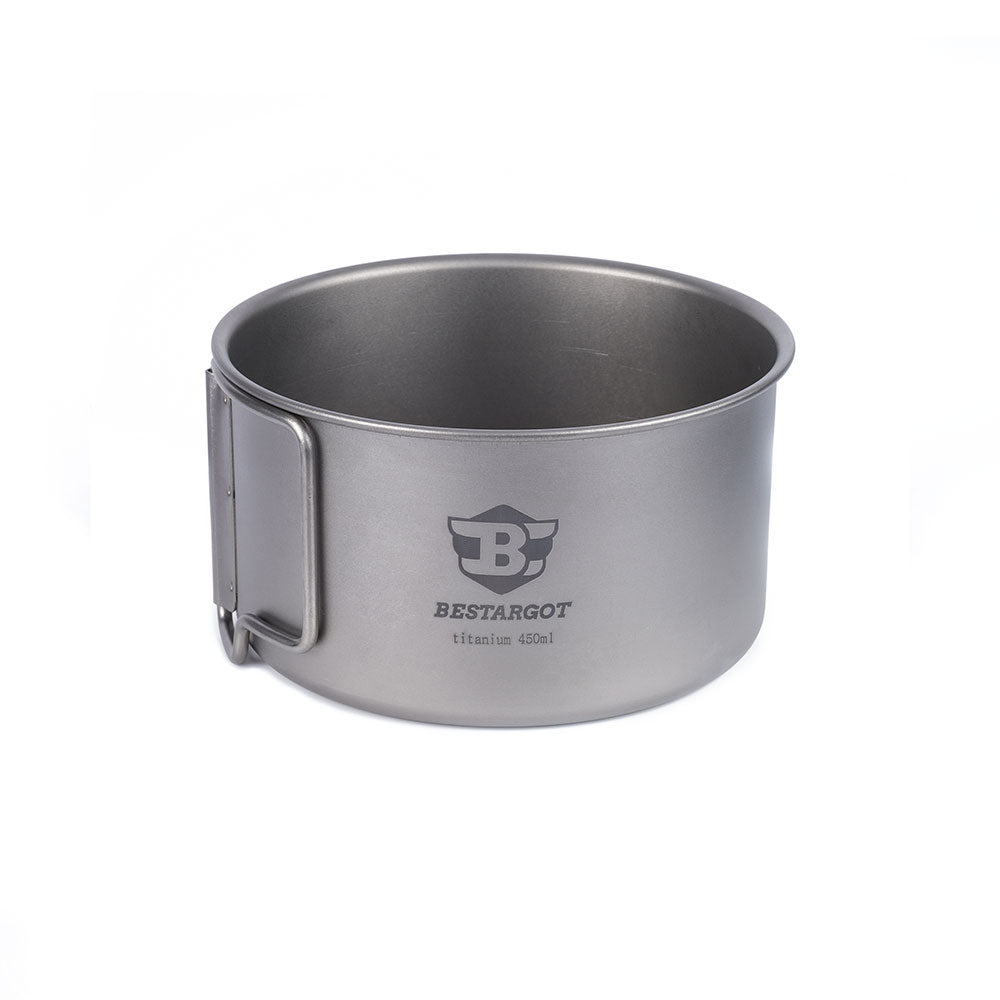 450ML Ti-Single Wall Short Cup - Cup - BestargotCamp