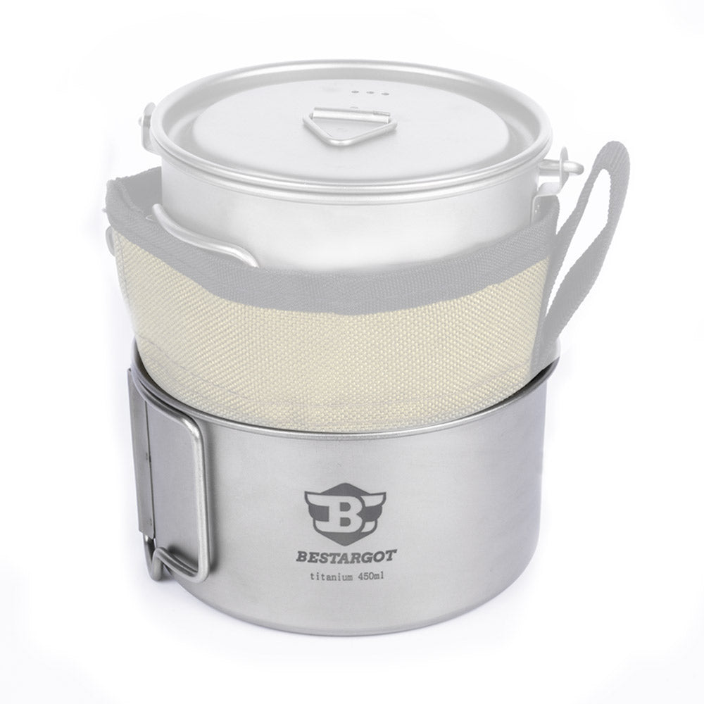 Coupe courte murale 450ml Ti-simple