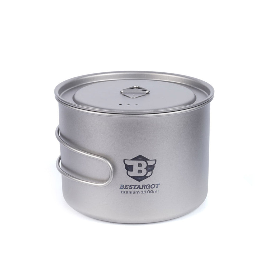 Titanium 1100ML Soup Pot - Pot - BestargotCamp