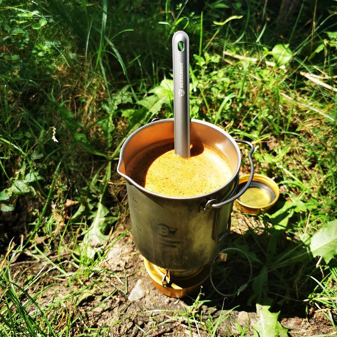 Camping Titanium French Press Coffee Maker