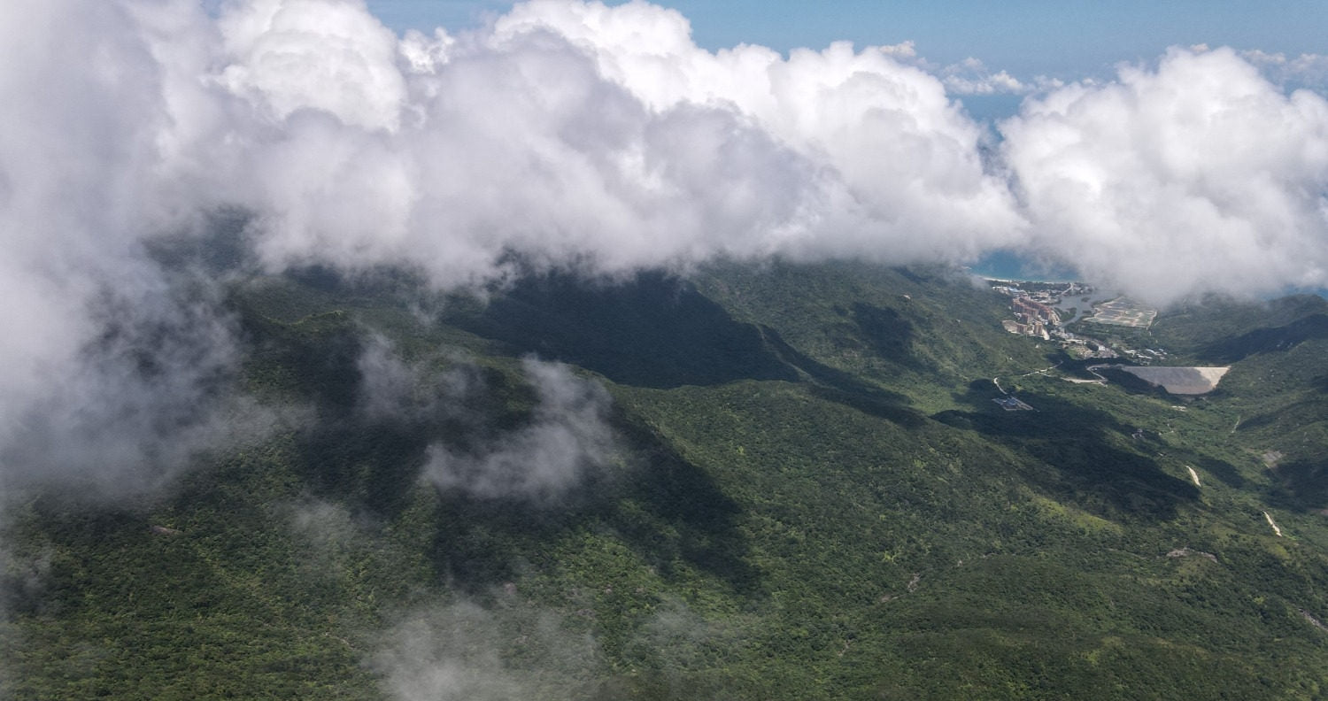 Scenery you haven't seen in Shenzhen, Qiniang Mountain, Hiking Trails