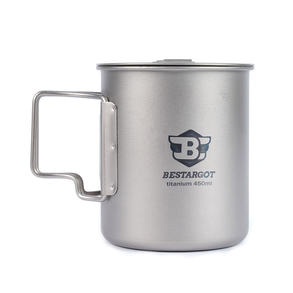 450ML Ti-Single Wall Cup with Lid