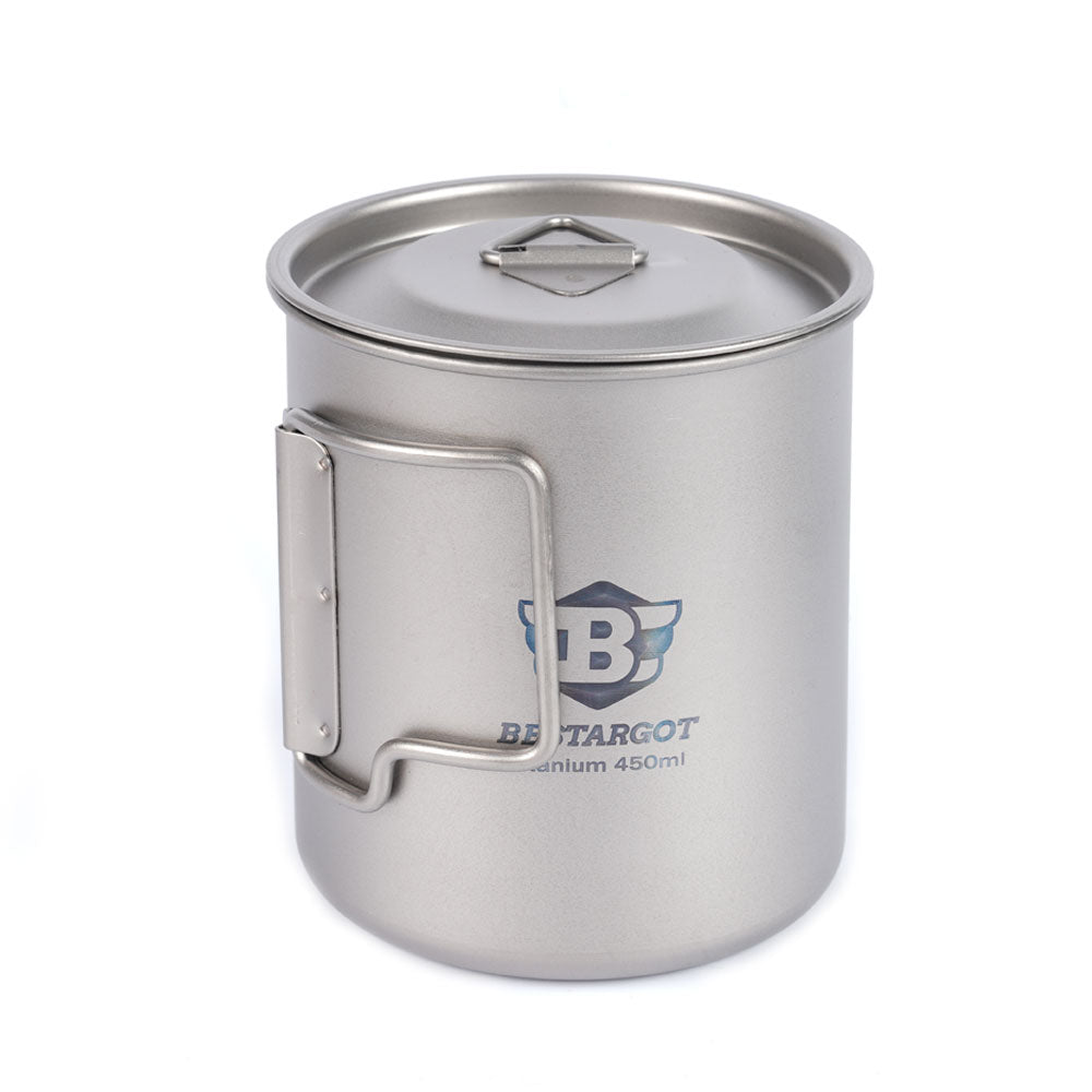 450ML Ti-Single Wall Cup with Lid