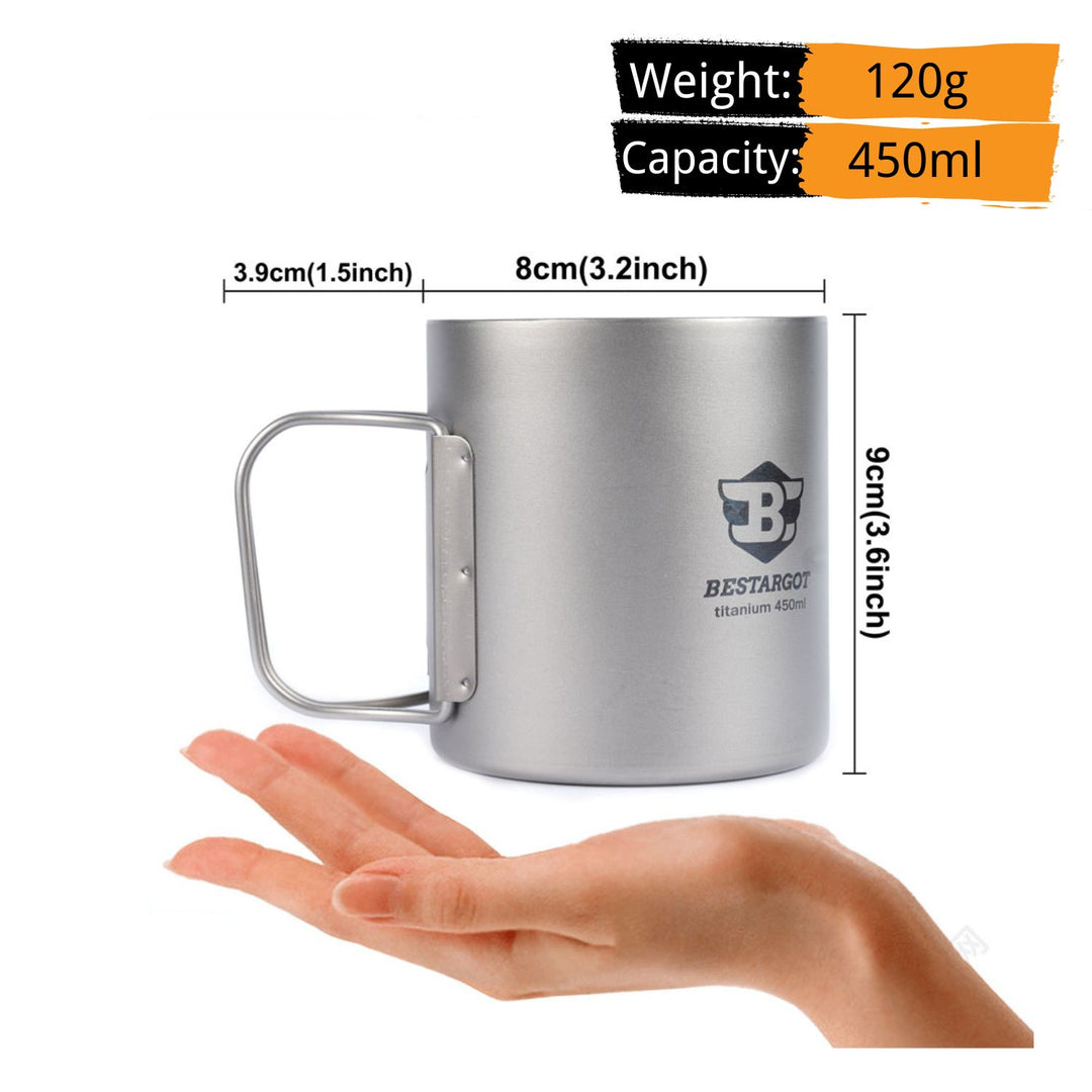 450ML Ti-Double Stacking Mug