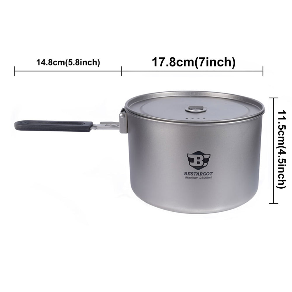 Titanium 1100ML Soup Pot